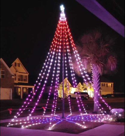 Dream Flagpole Christmas Tree Lights Gen 4- PRE-SALE ONLY