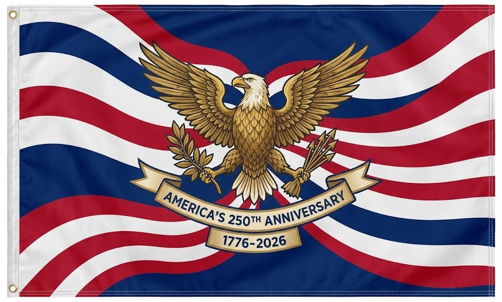 250 Anniversary Eagle Flag