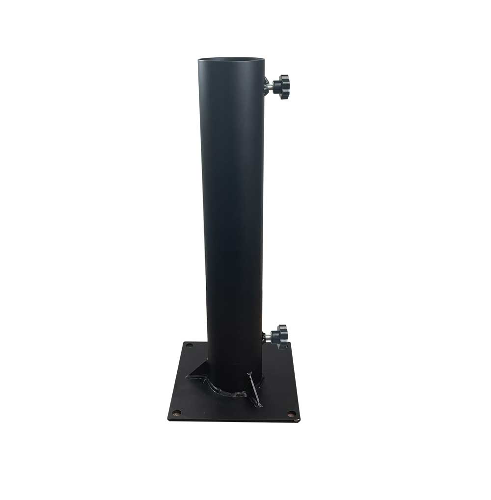 1.5&quot;- 3&quot;  Diameter Flagpole Flat/Deck Mount