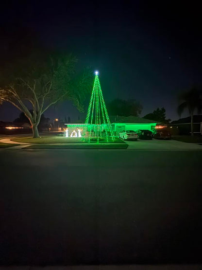 Dream Flagpole Christmas Tree Lights Gen 4