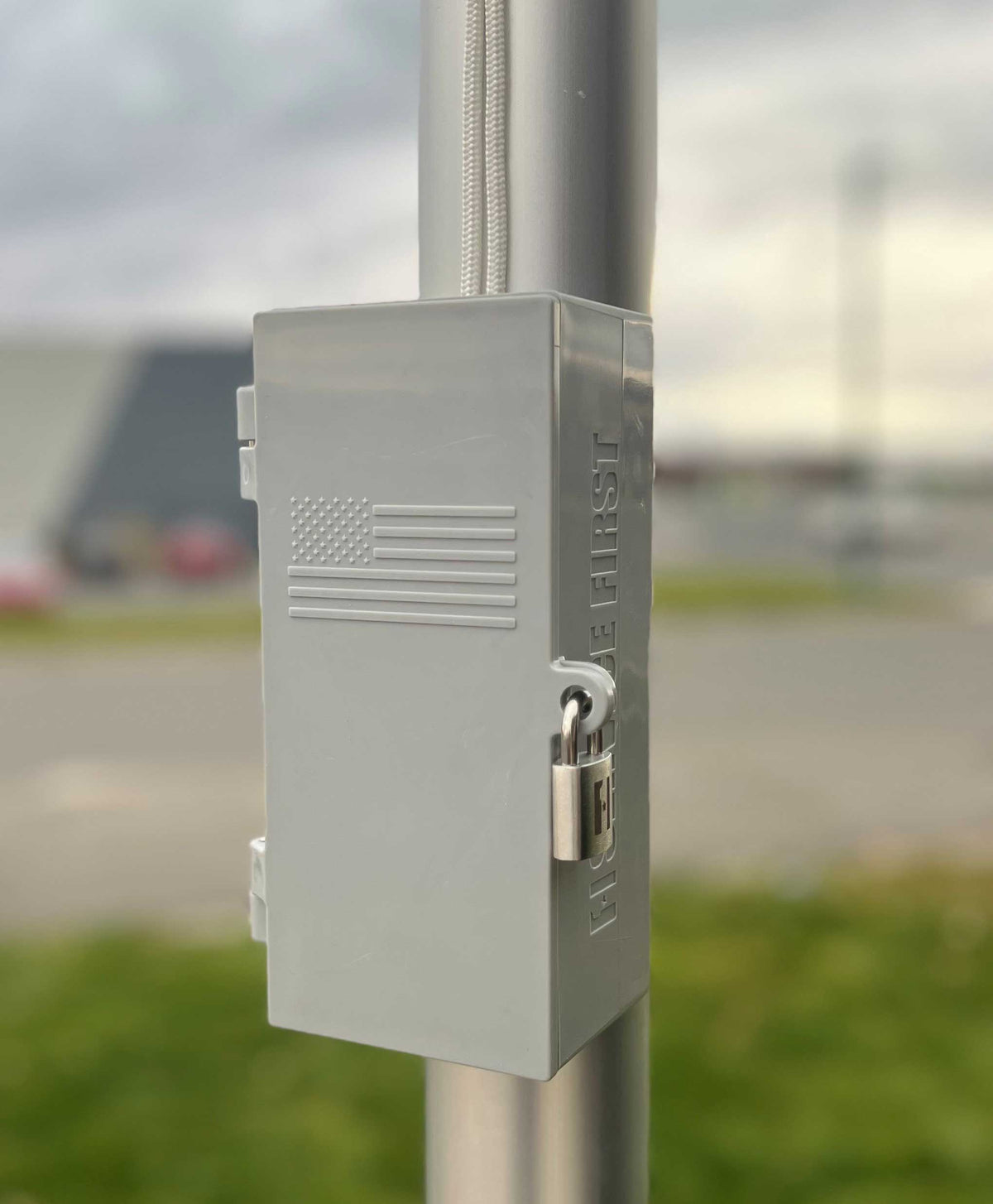 Flagpole Cleat Lock Box – Old Glory Shop