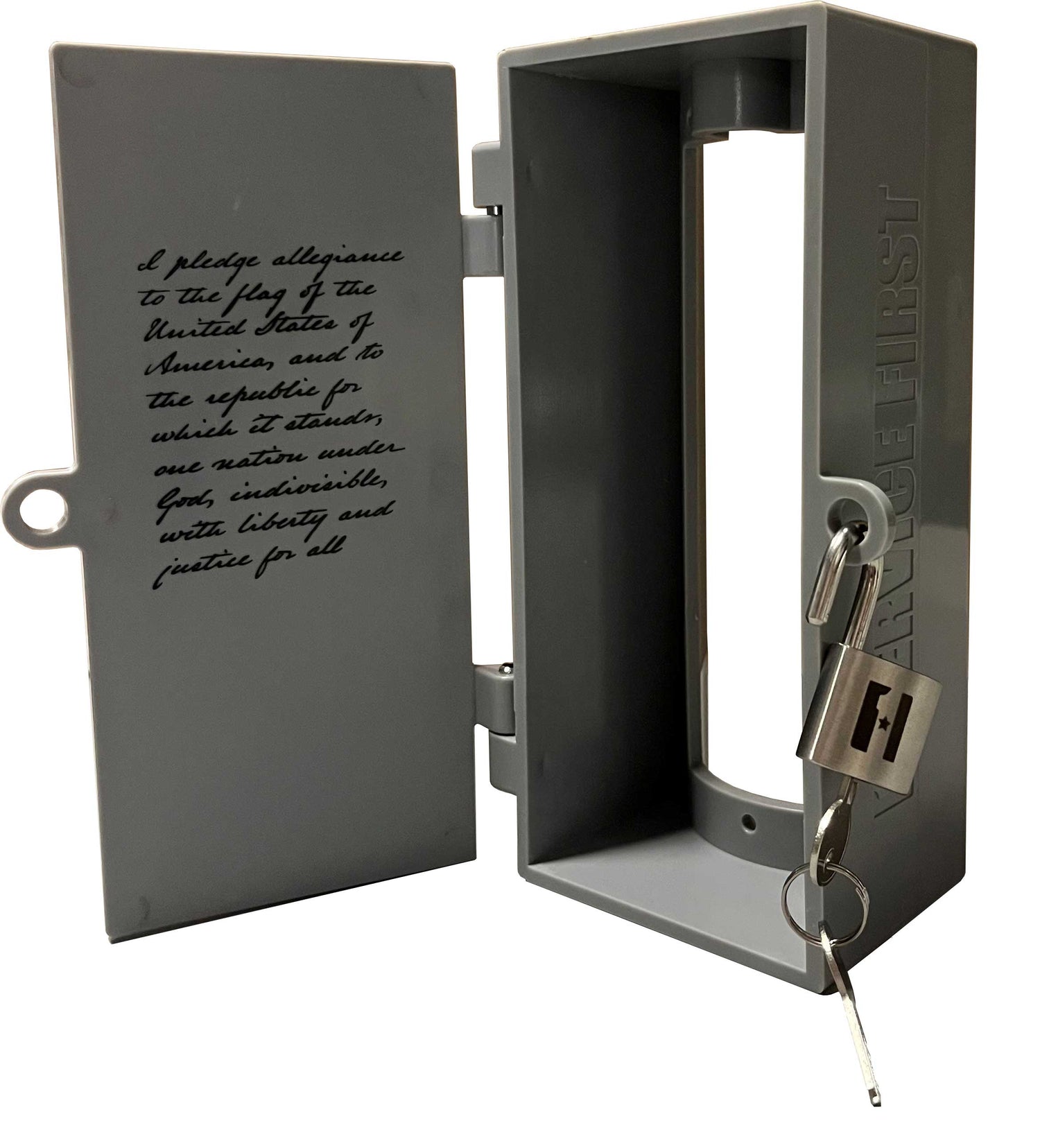 Flagpole Cleat Lock Box