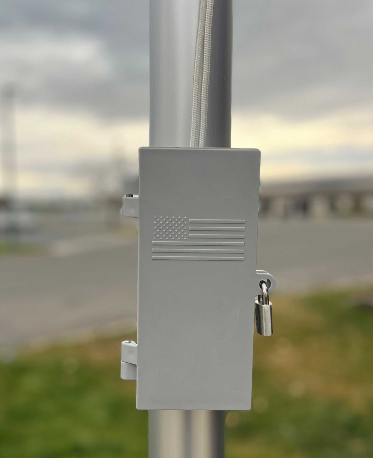 Flagpole Cleat Lock Box – Old Glory Shop