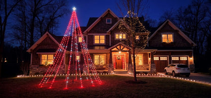 **NEW** 2026 Service First Dream Flagpole Christmas Tree Lights Signature Ed.