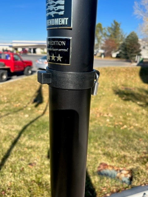 Telescoping Flagpole Collar Lock