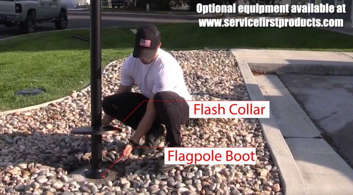 Flagpole Boot