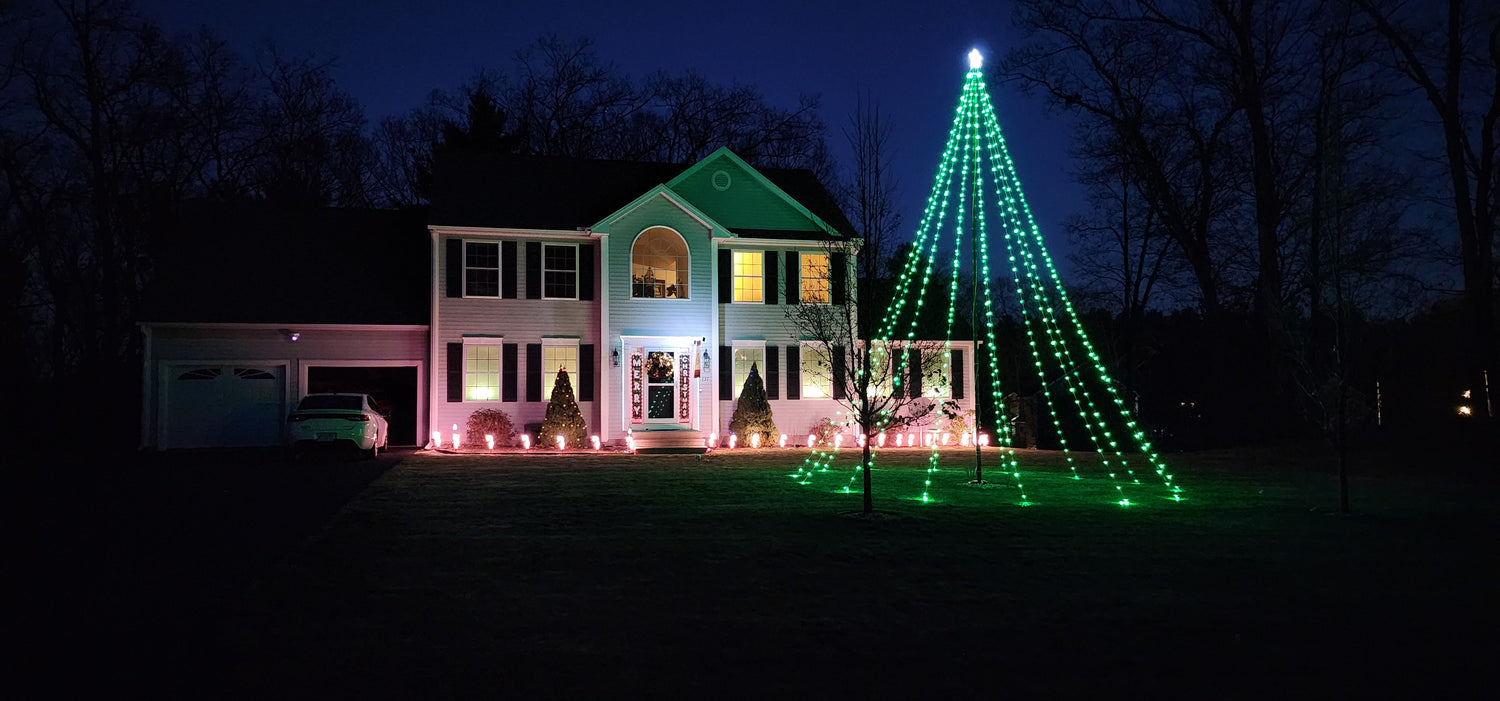 Dream Flagpole Christmas Tree Lights Gen 3