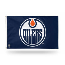 Load image into Gallery viewer, 3&#39;x5&#39; Edmonton Oilers Flag

