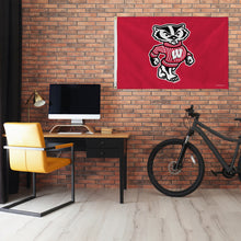 Load image into Gallery viewer, 3&#39;x5&#39; Wisconsin Badgers Flag

