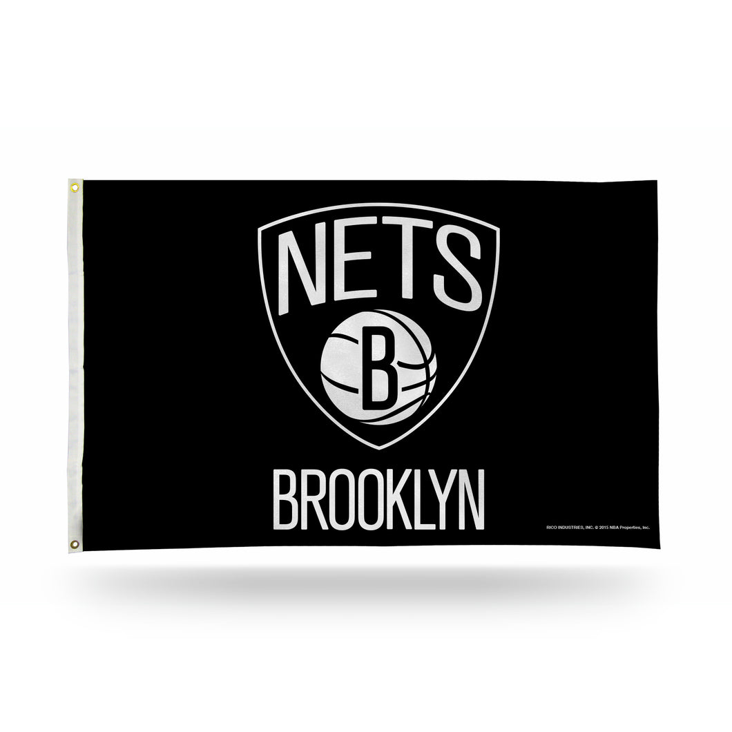 3'x5' Brooklyn Nets Flag