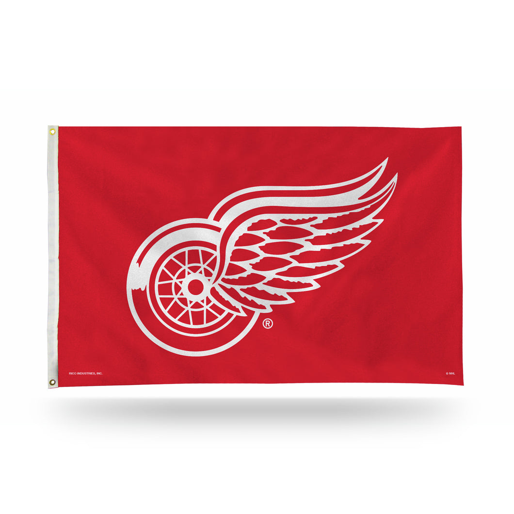 3'x5' Detroit Red Wings Flag