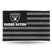 Load image into Gallery viewer, 3&#39;x5&#39; Las Vegas Raiders Flag(Striped)
