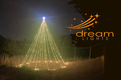 Dream Flagpole Christmas Tree Lights Gen 4- PRE-SALE ONLY