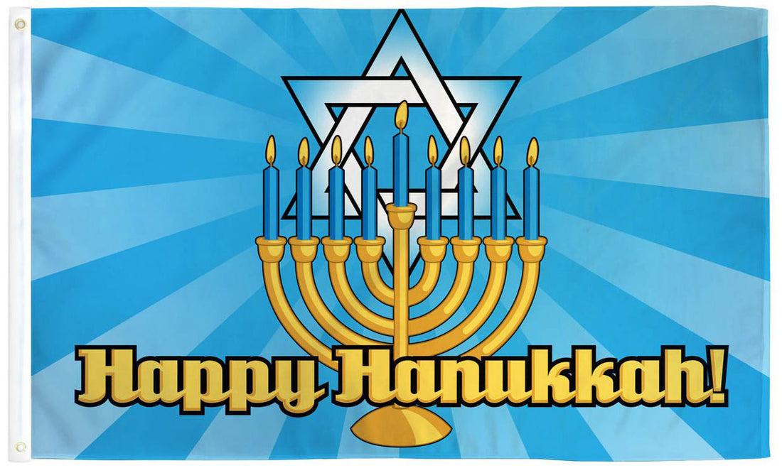 3x5 Hanukkah Flag