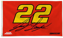 Load image into Gallery viewer, 3&#39;x5&#39; Joey Logano Flag

