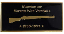 Load image into Gallery viewer, Memorial Flagpole Plaques Gold/Black
