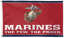 Load image into Gallery viewer, Deluxe US Marines Flag
