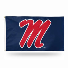 Load image into Gallery viewer, 3&#39;x5&#39; Ole Miss Rebels Flag
