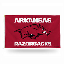Load image into Gallery viewer, 3&#39;x5&#39; Arkansas Razorbacks Flag
