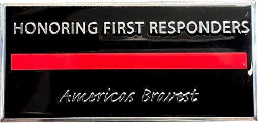 Memorial Flagpole Plaques Silver/Black