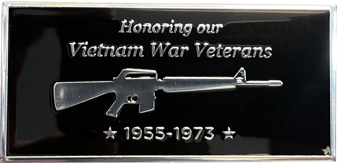 Memorial Flagpole Plaques Silver/Black