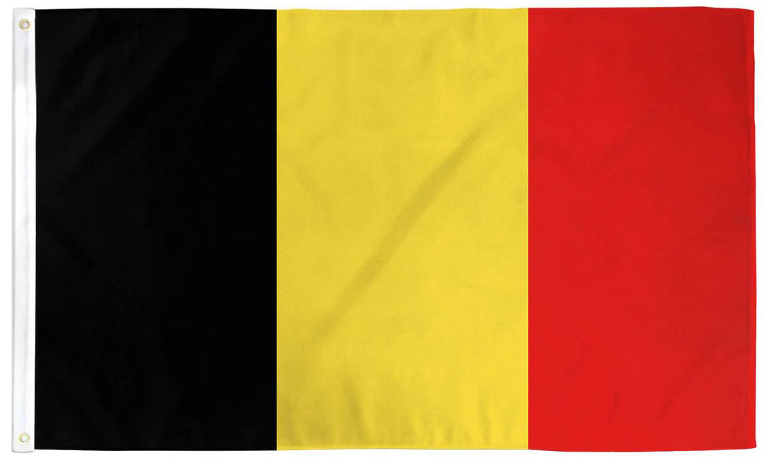 3x5 Belgium Flag