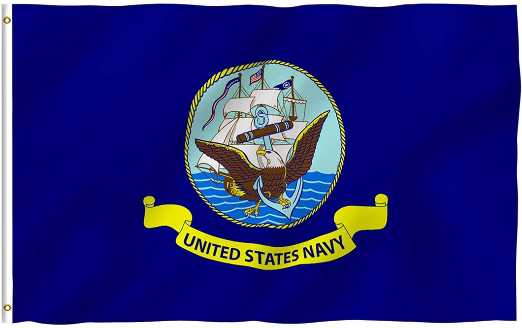 3x5' US Navy Flag